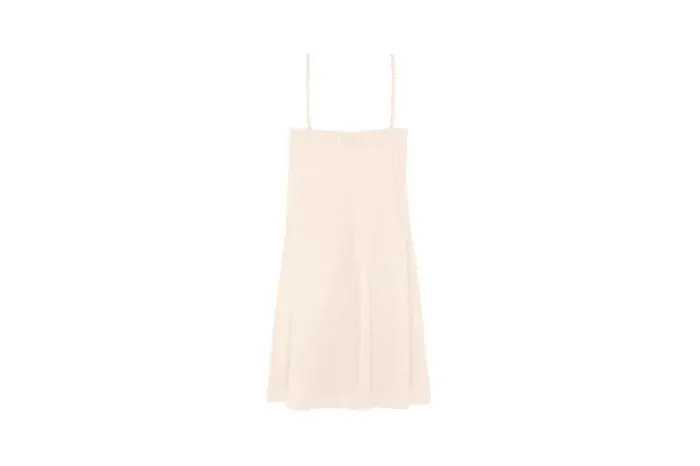 Homewear Womens Eres Poupe Short Nightshirt Calcaire