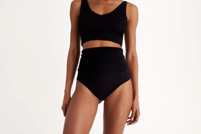 Homewear Womens Eres Prcise Highwaisted Briefs Noir