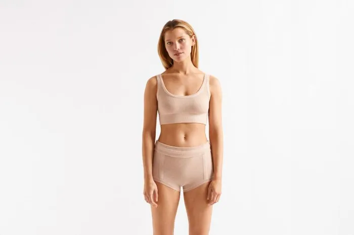 Homewear Womens Eres Rveuse Highwaisted Briefs Calcaire