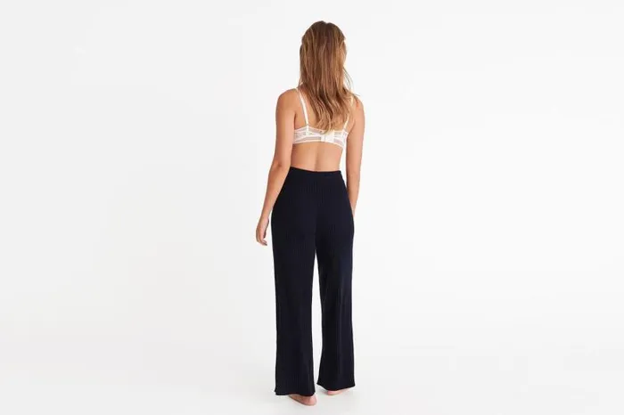 Homewear Womens Eres Rieur Large Trousers Nuit Noire
