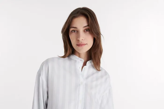 Homewear Womens Eres Vacances Shirt Bleublanc