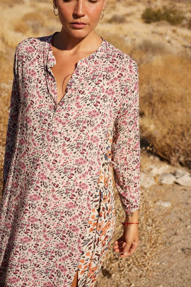 Isobel Dress Petite Fleur Rose Women Natalie Martin Coverups