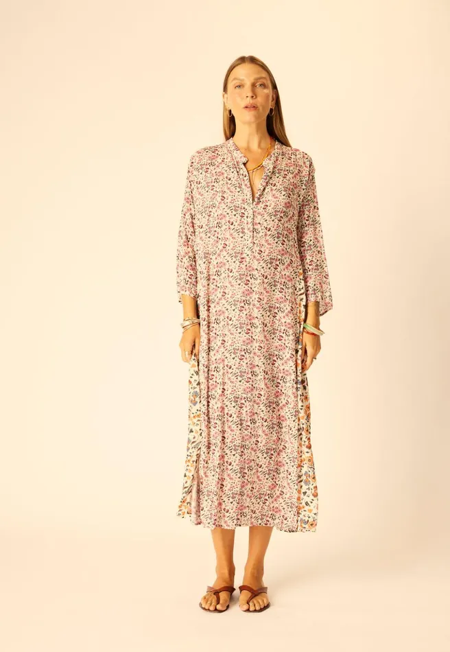 Isobel Dress Petite Fleur Rose Women Natalie Martin Coverups