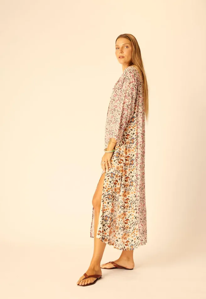Isobel Dress Petite Fleur Rose Women Natalie Martin Coverups