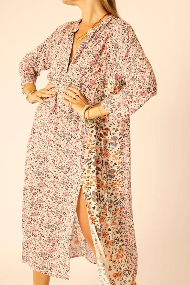 Isobel Dress Petite Fleur Rose Women Natalie Martin Coverups