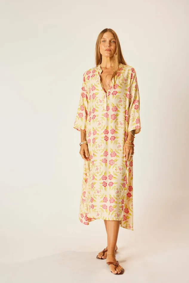 Isobel Dress Prairie Dusty Crimson Women Natalie Martin Dresses