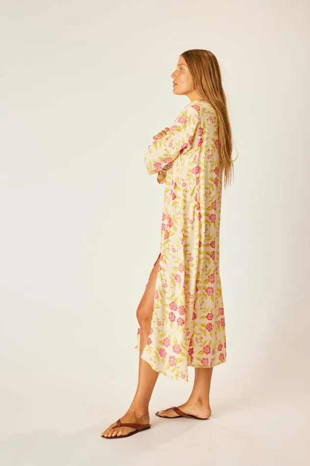 Isobel Dress Prairie Dusty Crimson Women Natalie Martin Dresses