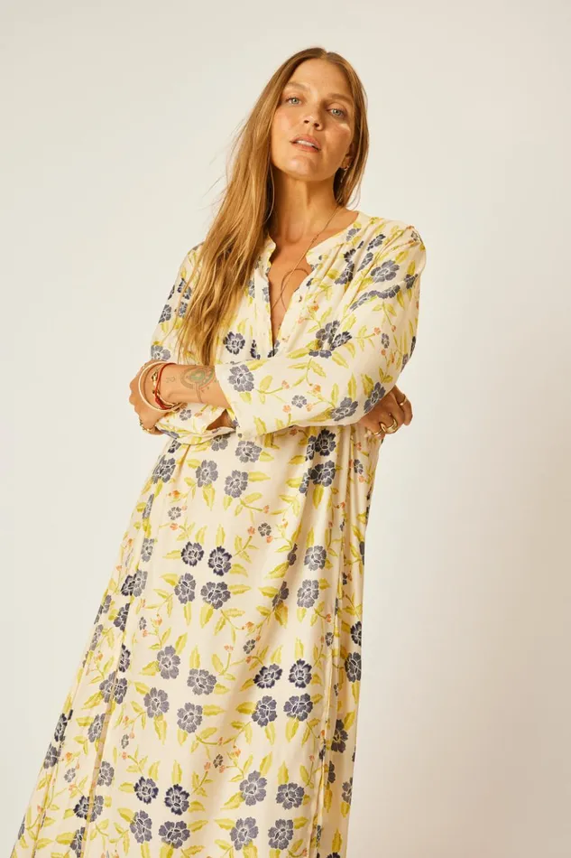 Isobel Dress Prairie Indigo Women Natalie Martin Dresses