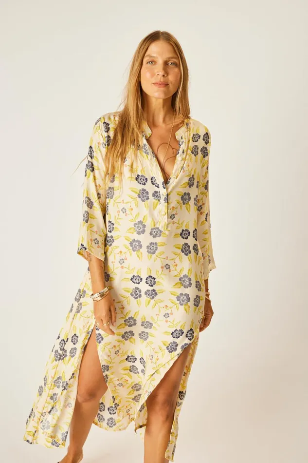Isobel Dress Prairie Indigo Women Natalie Martin Dresses