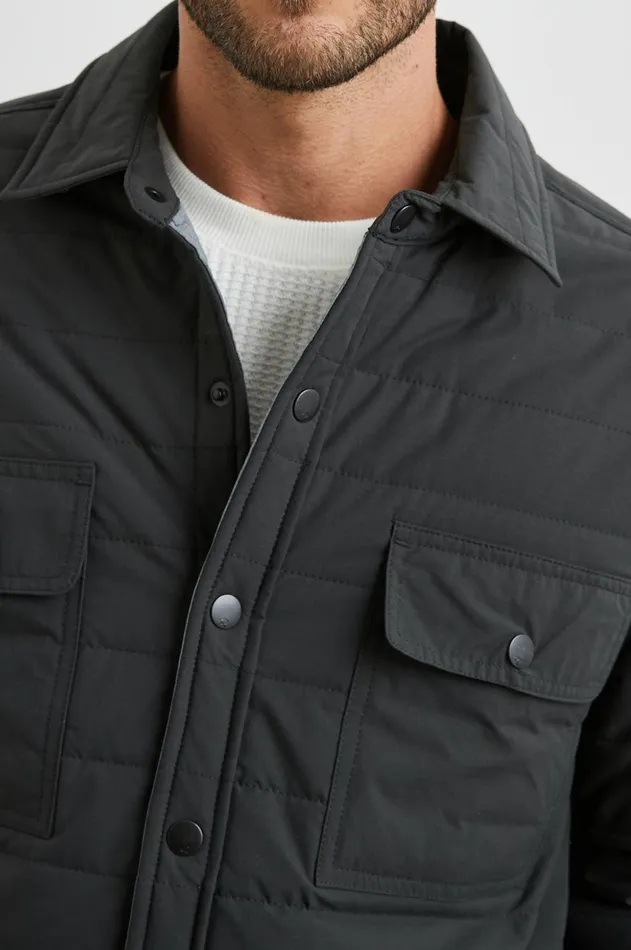 Jackets and Coats Men Rails Andover Jacket Black