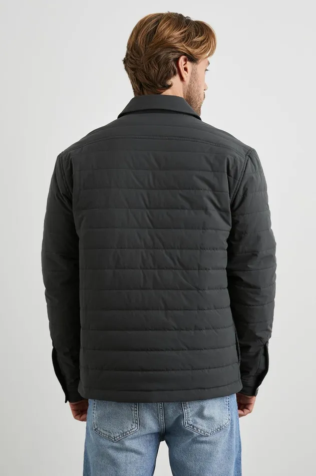 Jackets and Coats Men Rails Andover Jacket Black