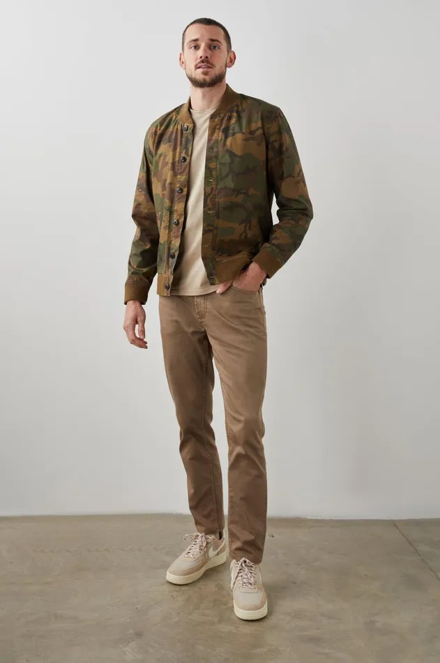 Jackets and Coats Men Rails Aston Jacket Woodland Camo