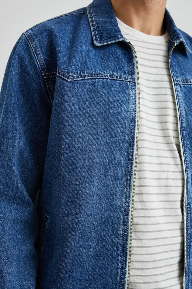 Jackets and Coats Men Rails Cooke Jacket Rinse Wash