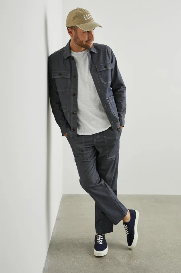 Jackets and Coats Men Rails Franklin Jacket Railroad Dobby
