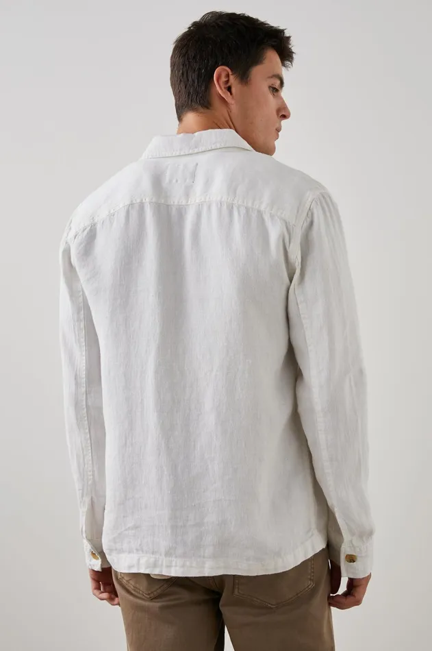 Jackets and Coats Men Rails Kerouac Shirt Jacket Parchment