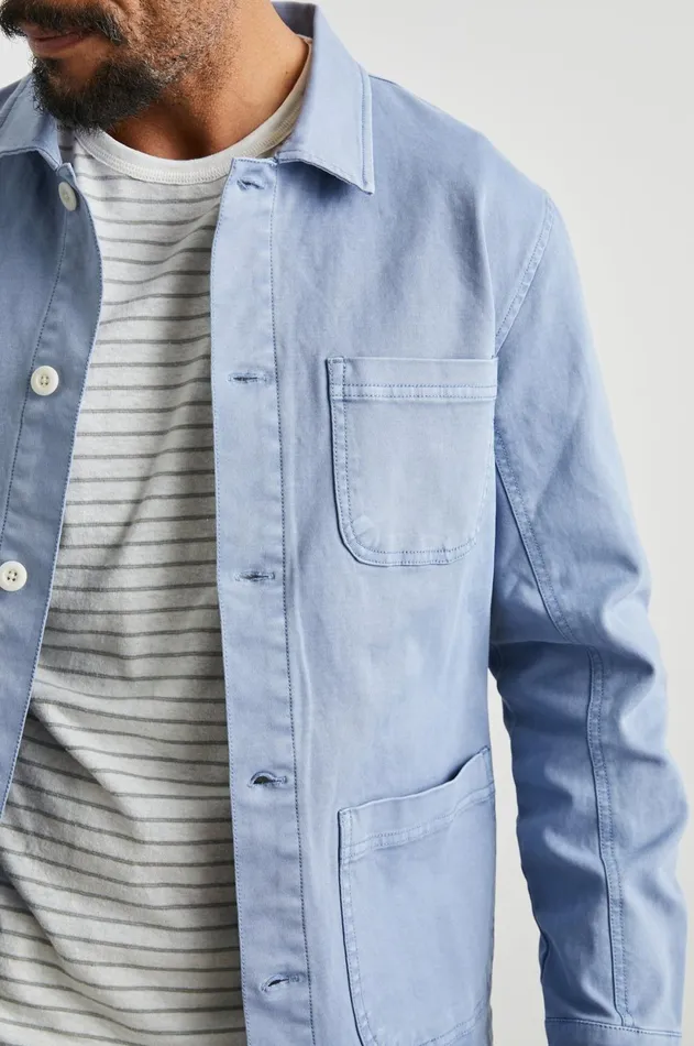 Jackets and Coats Men Rails Luc Jacket French Blue