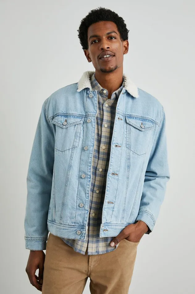 Jackets and Coats Men Rails Mckinley Jacket Vintage Wash