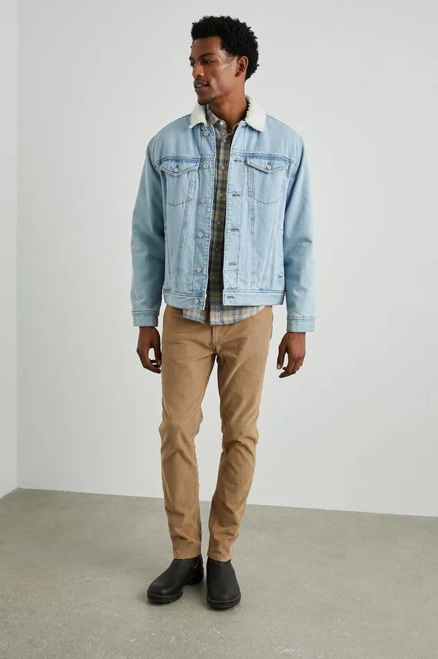Jackets and Coats Men Rails Mckinley Jacket Vintage Wash