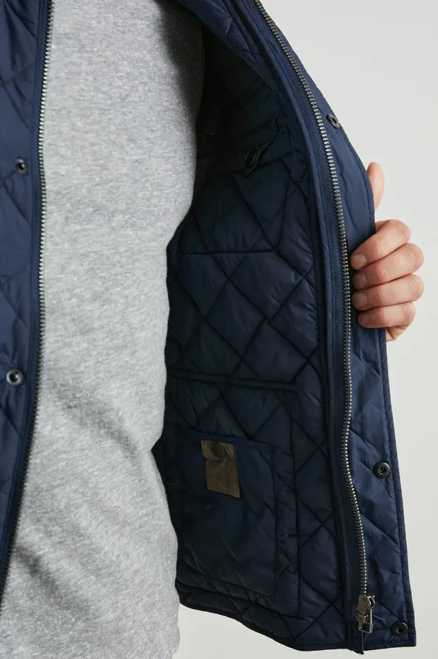 Jackets and Coats Men Rails Norland Jacket Perfect Navy