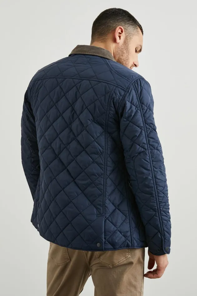 Jackets and Coats Men Rails Norland Jacket Perfect Navy