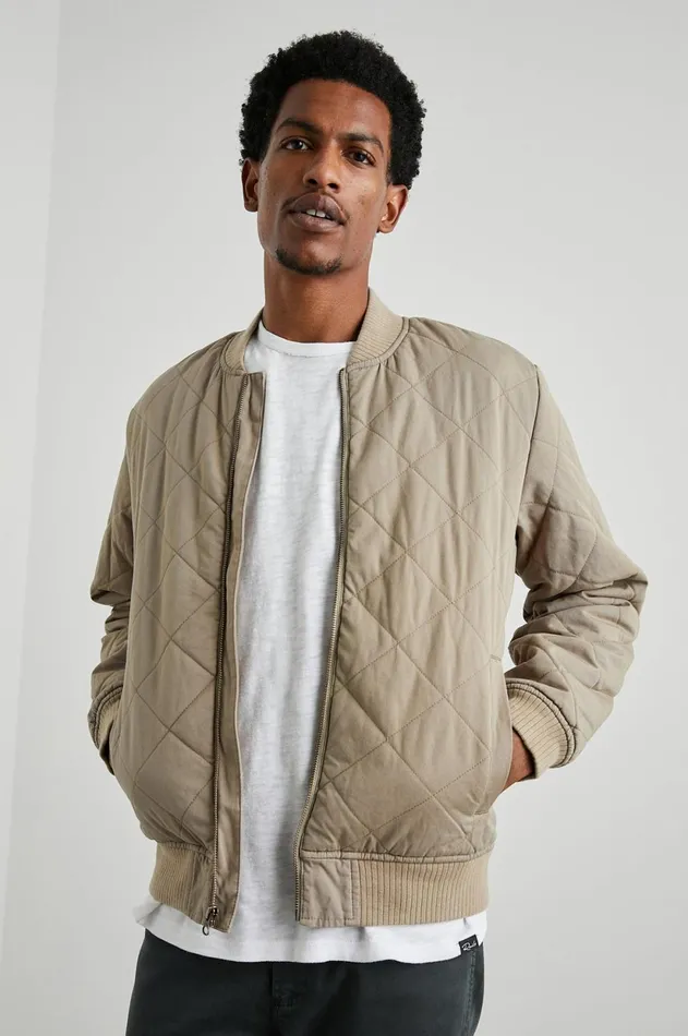Jackets and Coats Men Rails Peninsula Jacket Vintage Khaki
