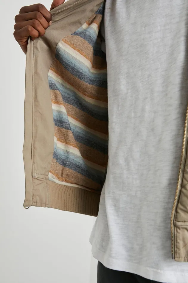 Jackets and Coats Men Rails Peninsula Jacket Vintage Khaki