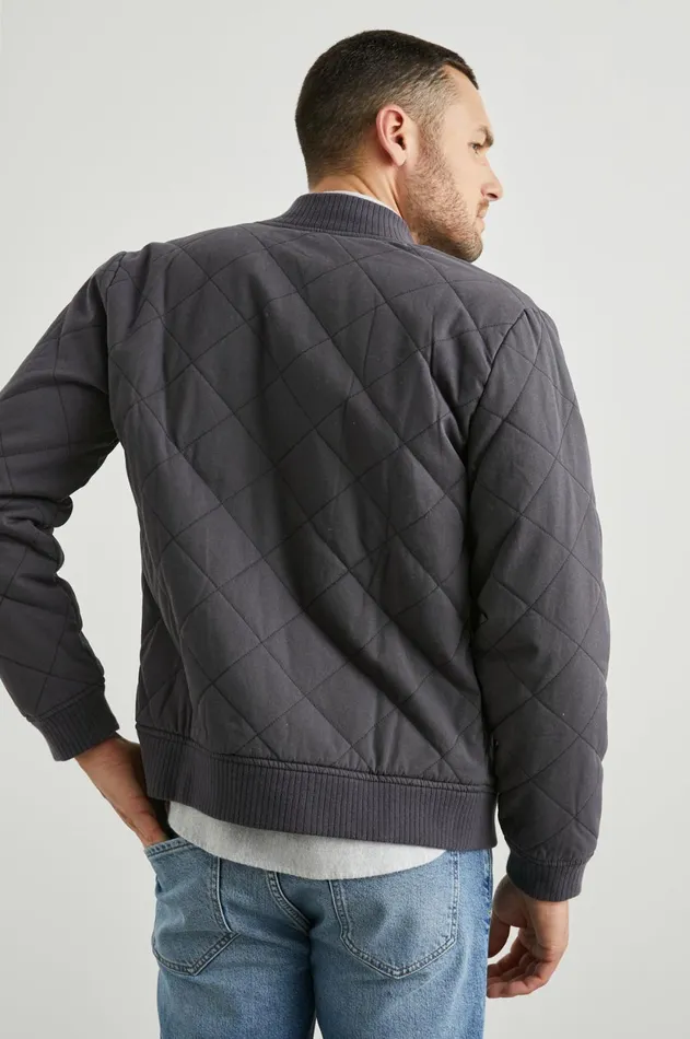 Jackets and Coats Men Rails Peninsula Jacket Washed Black
