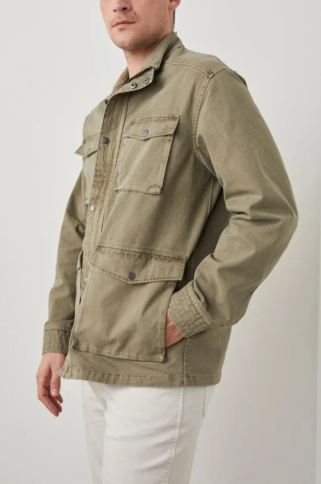 Jackets and Coats Men Rails Porter Jacket Sage
