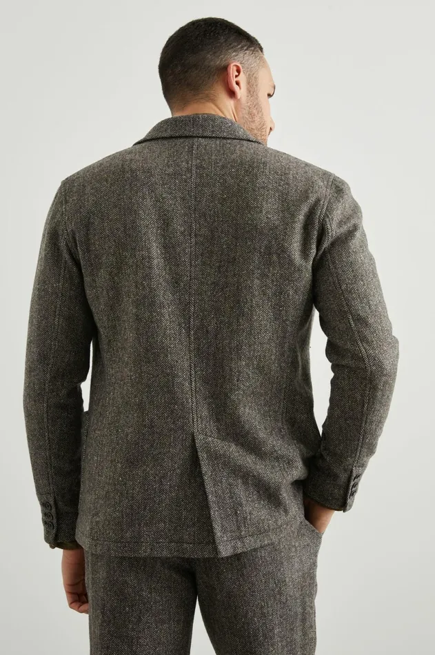 Jackets and Coats Men Rails Reynard Blazer Highland Tweed
