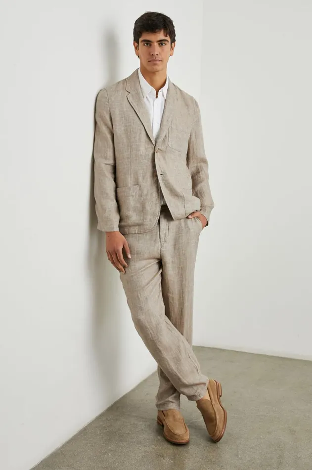 Jackets and Coats Men Rails Sorrento Blazer Bulgur