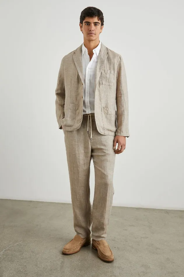 Jackets and Coats Men Rails Sorrento Blazer Bulgur