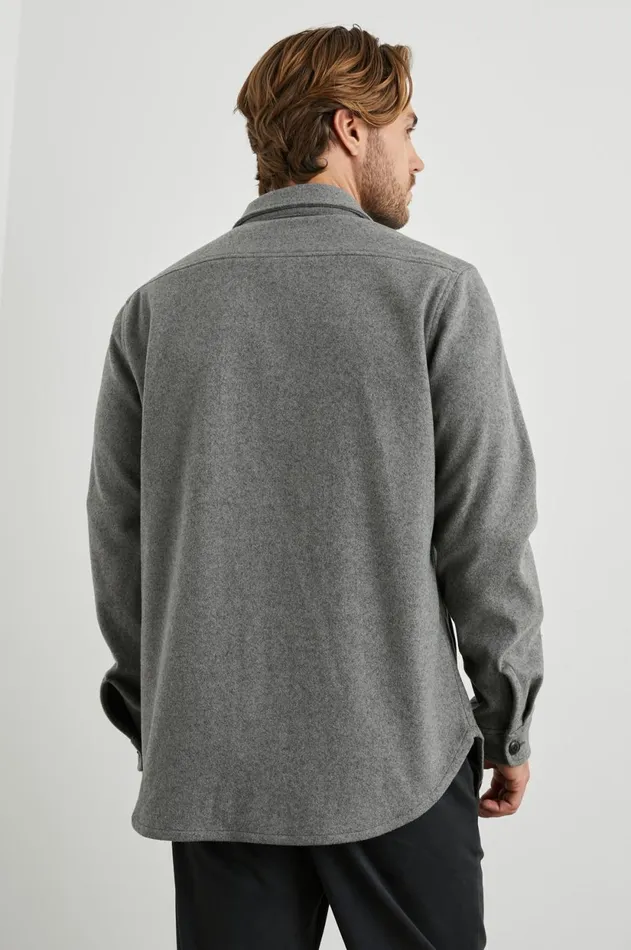 Jackets and Coats Men Rails Warner Shirt Jacket Grimoire