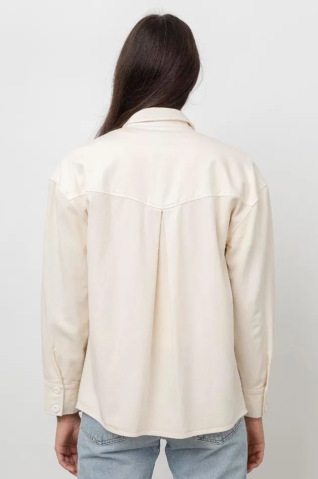 Jackets and Coats Women Rails August Shirt Jacket Ecru