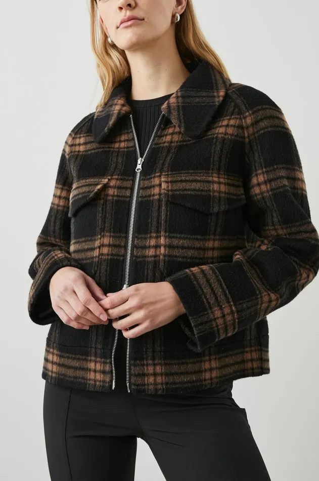 Jackets and Coats Women Rails Cheyenne Jacket Camel Jet