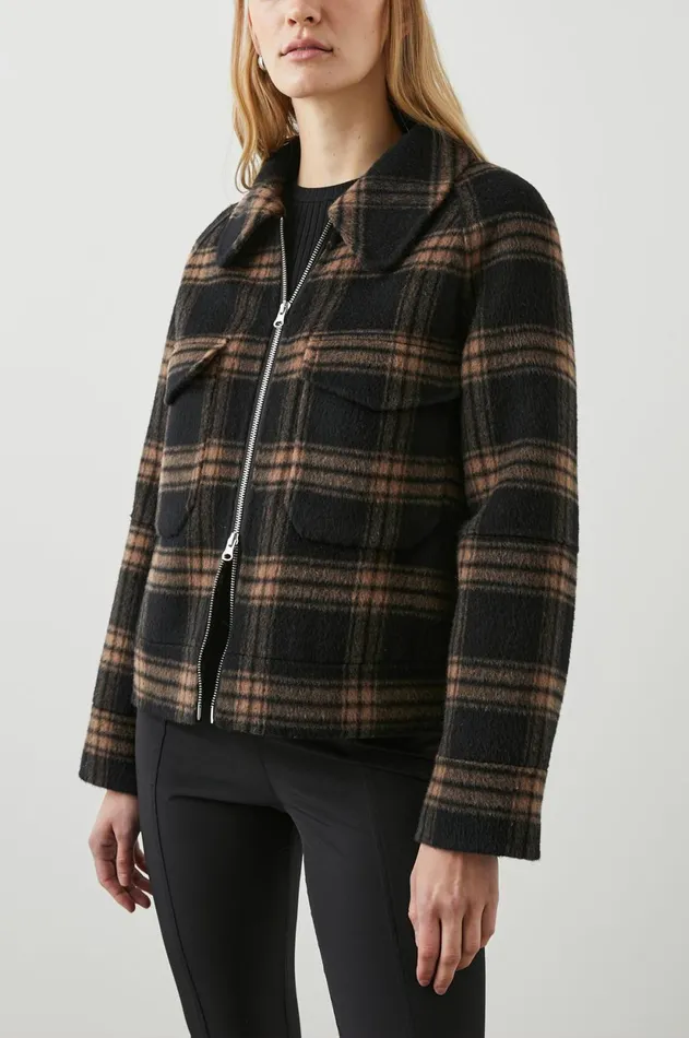 Jackets and Coats Women Rails Cheyenne Jacket Camel Jet