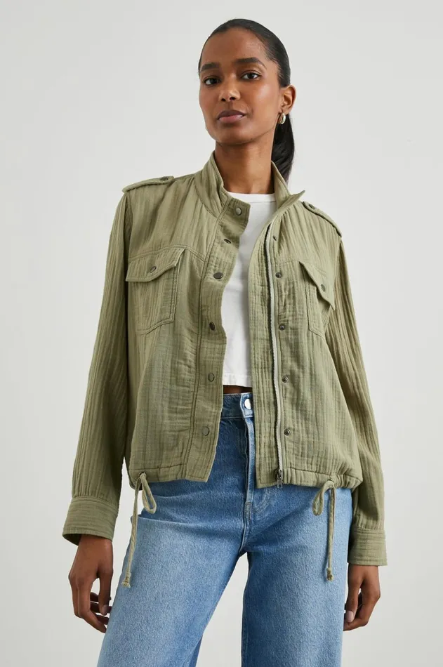 Jackets and Coats Women Rails Collins Jacket Gauze Mermaid