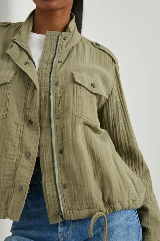 Jackets and Coats Women Rails Collins Jacket Gauze Mermaid