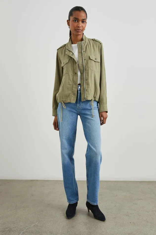 Jackets and Coats Women Rails Collins Jacket Gauze Mermaid