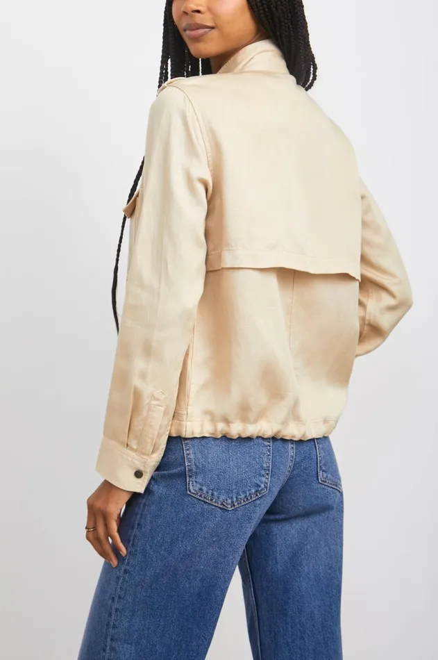 Jackets and Coats Women Rails Collins Jacket Khaki Twill