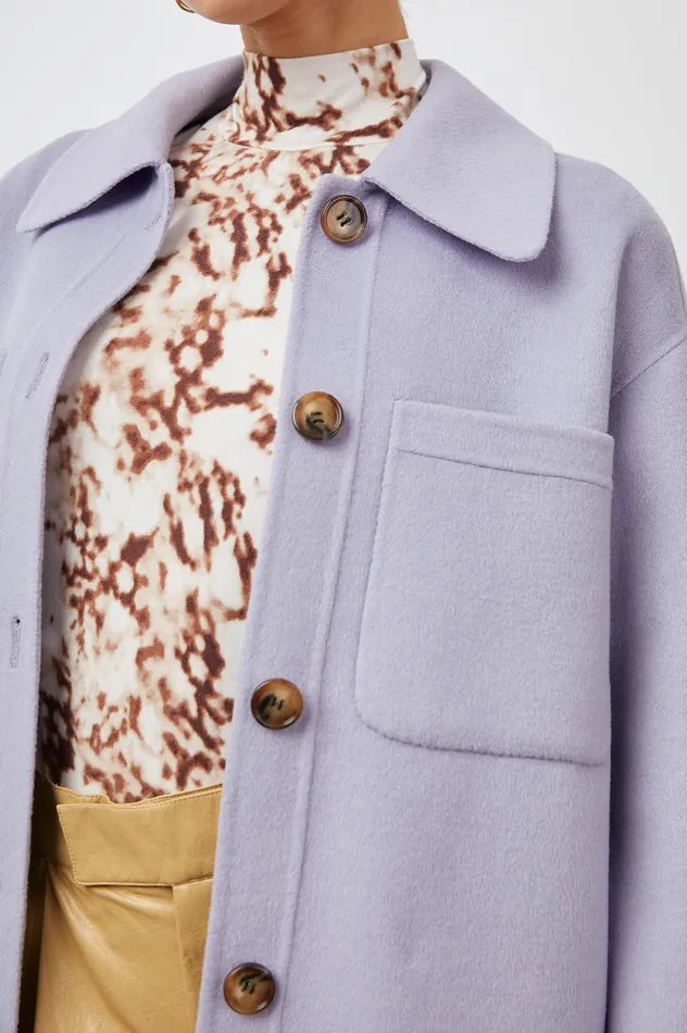 Jackets and Coats Women Rails Connie Shirt Jacket Lilac