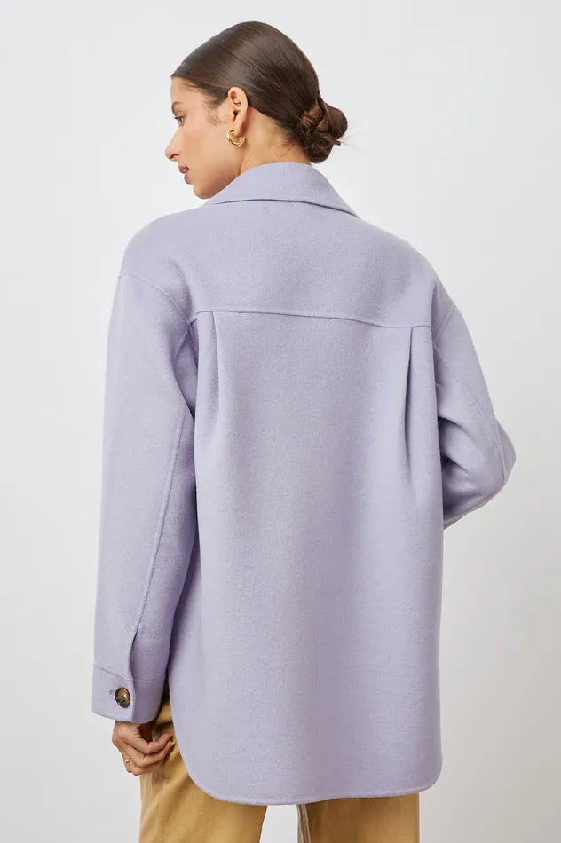 Jackets and Coats Women Rails Connie Shirt Jacket Lilac