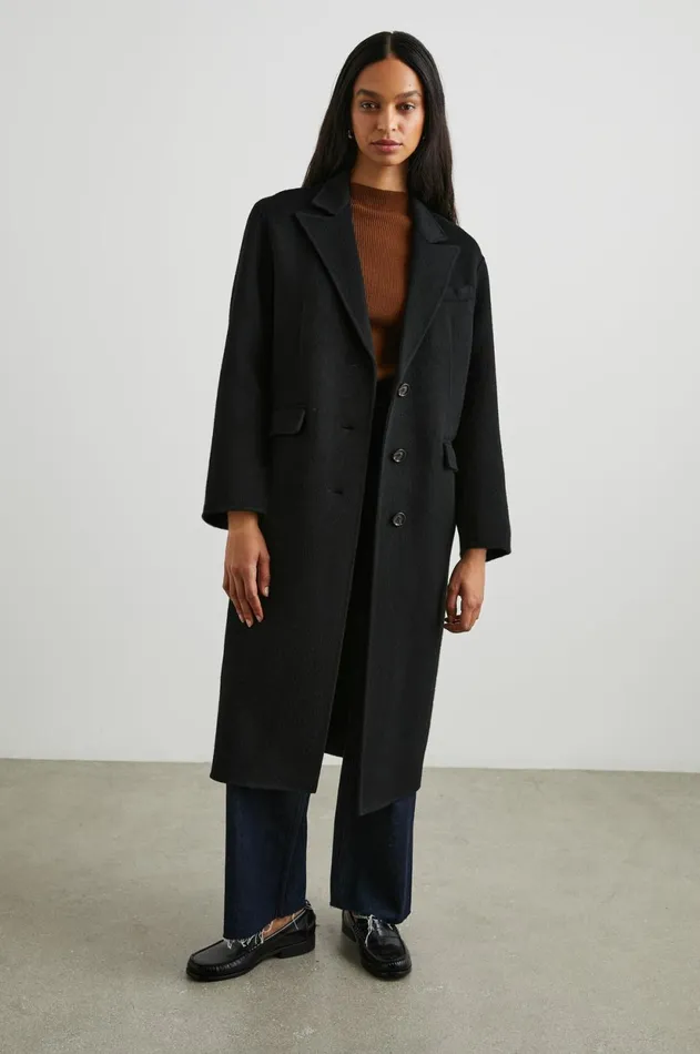 Jackets and Coats Women Rails Gallery Coat Black