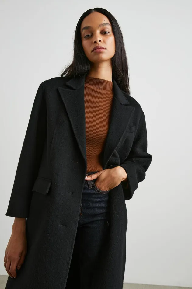 Jackets and Coats Women Rails Gallery Coat Black