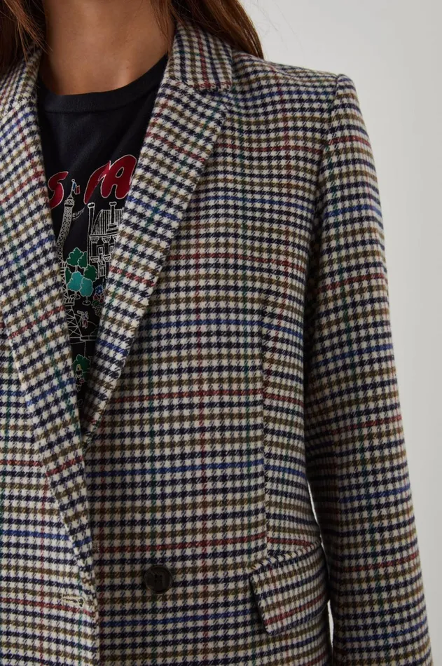 Jackets and Coats Women Rails Jac Blazer Cardinal Pine Multi