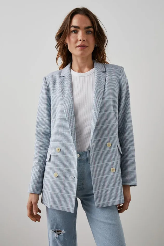 Jackets and Coats Women Rails Jac Blazer Nordic Check