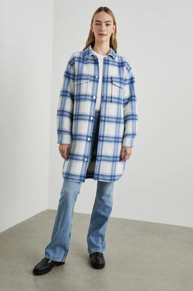 Jackets and Coats Women Rails Jaro Coat Ivory Bay