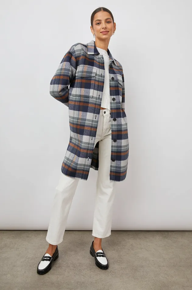 Jackets and Coats Women Rails Jaro Coat Vail Plaid