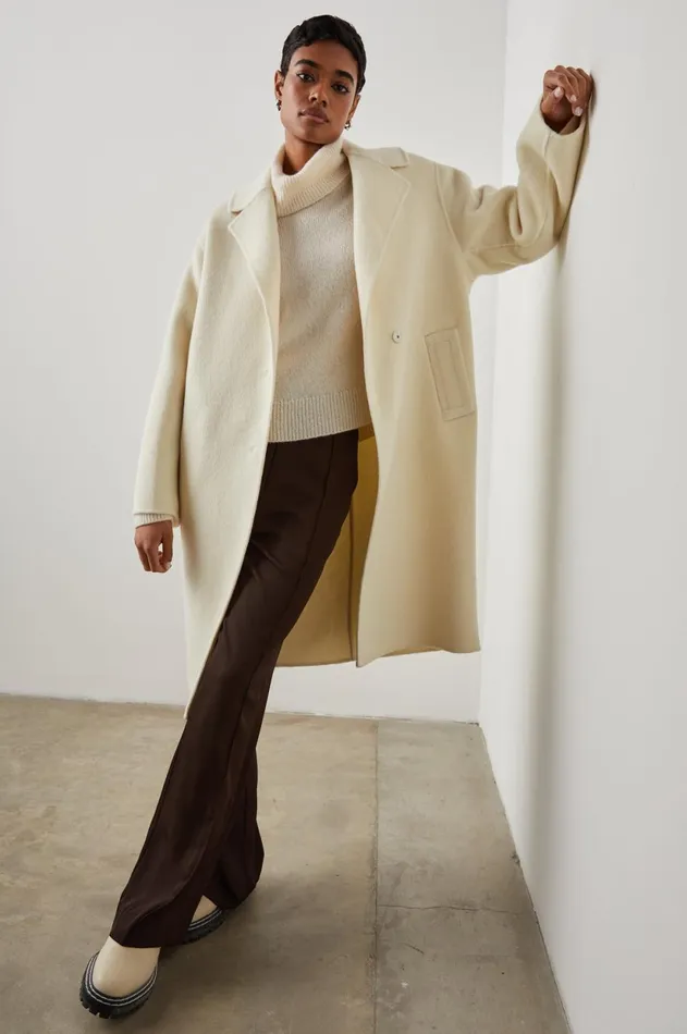 Jackets and Coats Women Rails Lore Coat Ivory