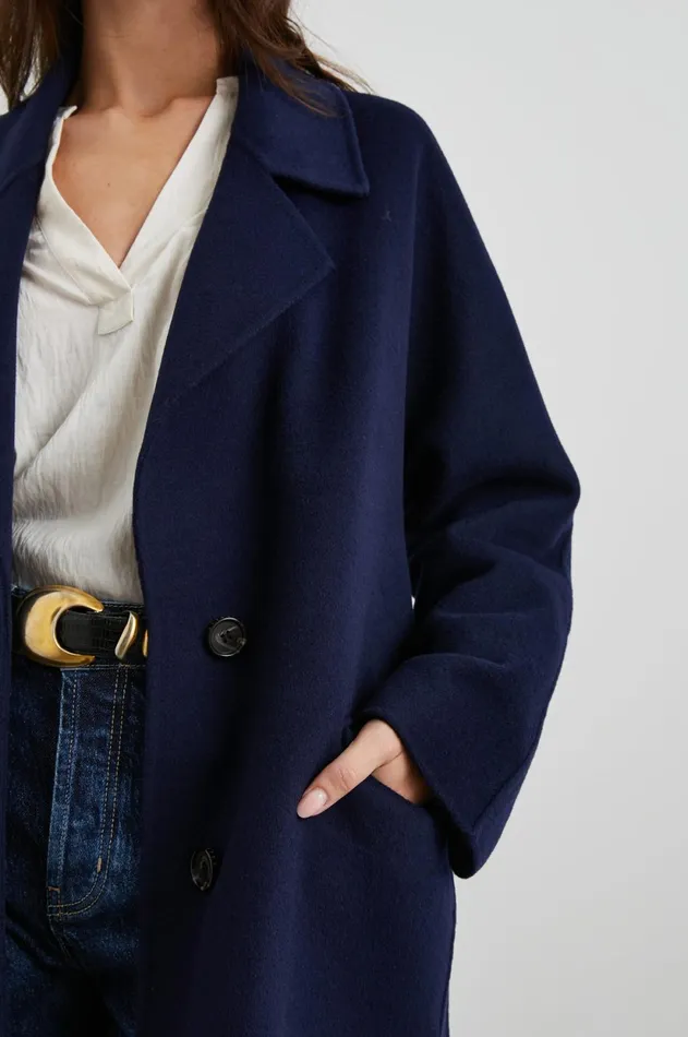 Jackets and Coats Women Rails Marta Coat Navy