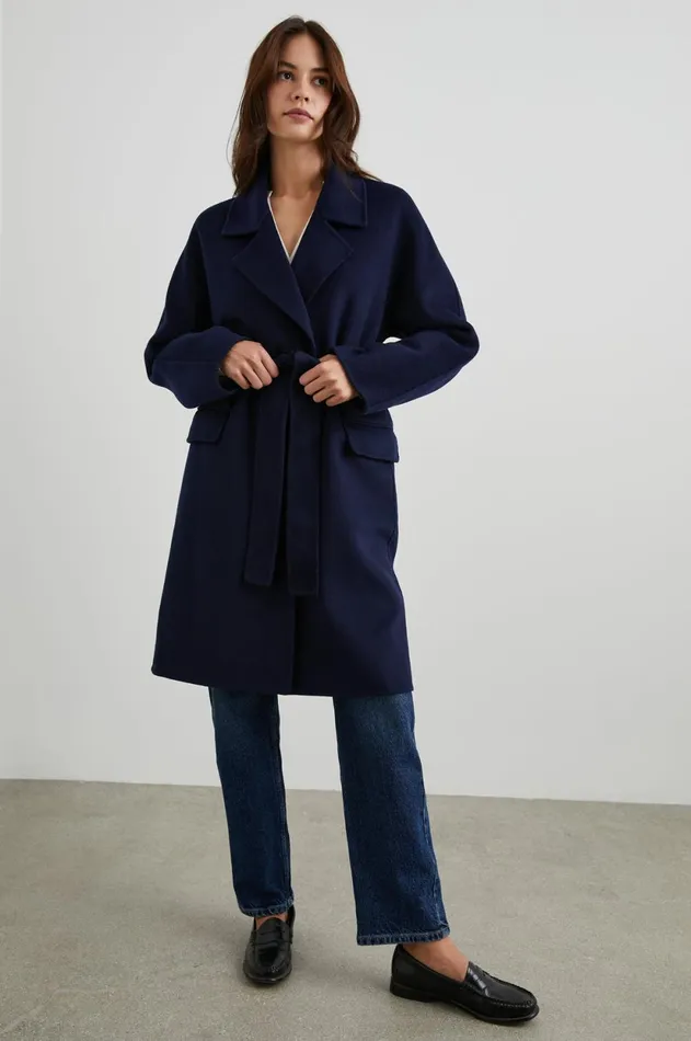 Jackets and Coats Women Rails Marta Coat Navy